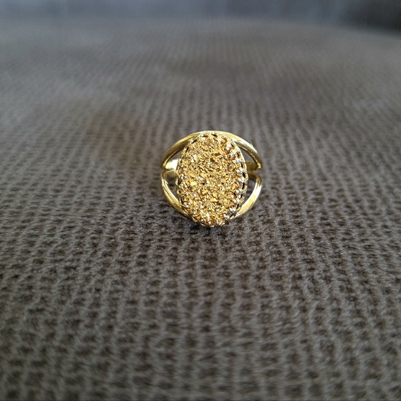 Yellow/Light Orange🍊 Druzy Ring💍 - Used - Picture 9 of 16